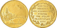 Free city of Frankfurt Ducat Free imperial city of Frankfurt, Dukat, Kontribution, Frankfurt, Gold -