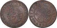 Angola Macuta Coin, Jose I, Copper, KM:12 -