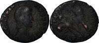 Follis Coin, Constantius Gallus, Kyzikos, Bronze -