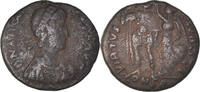Follis Coin, Arcadius, Constantinople, Bronze -