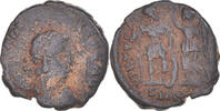 Follis Coin, Arcadius, Nicomedia, Bronze -
