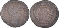 Follis Coin, Constans, Alexandria, Bronze -