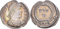 Siliqua Coin, Valens, Constantinople, Silver, Cohen:88 -