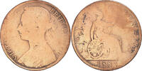 Great Britain Penny 1882 Heaton Coin, Victoria, Heaton, Copper S 209.18 元  ＋  41.42 元 运费