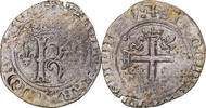France Dizain Karolus Coin, Charles VIII, Paris, Billon, Gadoury:82 -