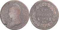 France Decime AN 8 Strasbourg Coin, Dupré, Strasbourg, Copper, Gadoury:1... 100.41 元  ＋  41.42 元 运费