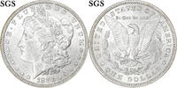 United States Morgan dollar Coin, U.S. Mint, Philadelphia, SGS -