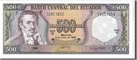 Ecuador 500 Sucres Banknote -
