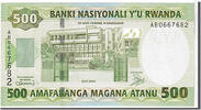 Rwanda 500 Francs Banknote, KM:30a -