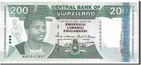 Swaziland 200 Emalangeni 1998 Banknote, KM:28a UNZ 1,163.04 元  ＋  41.42 元 运费