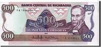 Nicaragua 500 Cordobas Banknote, KM:155 -