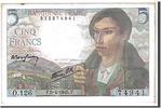 France 5 Francs Banknote, 5 F 1943-1947 ''Berger'' -