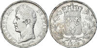 France 5 Francs Coin, Charles X, Rouen, Silver, KM:728.2 -