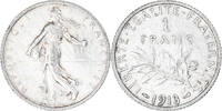 France Franc Coin, Semeuse, Paris, Silver, KM:844.1 -