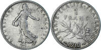 France Franc Semeuse, Paris, Silver, KM:844.1 -