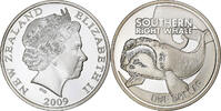 New Zealand 1 Dollar, 1 Oz Southern Right Whale, B.H. Mayer, Silver -