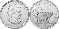 Canada 5 dollars, 1 oz Grizzli, Ottawa, Silver -