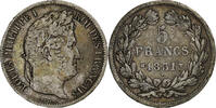 France 5 Francs Louis-Philippe, Marseilles, Silver -