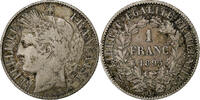 France Franc Cérès, Paris, Silver, KM:822.1, Gadoury:465a -