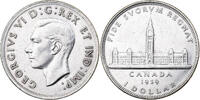 Canada Dollar Coin, George VI, Royal Canadian Mint, Ottawa -