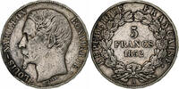 France 5 Francs Louis Napoléon Bonaparte, Paris, Silver -