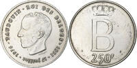 Belgium 250 Francs, 250 Frank Brussels, Silver, KM:157.1 -