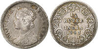 British India 1/4 Rupee 1893 Victoria, Silver, KM:490 SS 325.90 元  ＋  41.42 元 运费