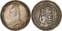 Great Britain Shilling Coin, Victoria, Silver, KM:761 -