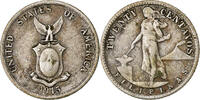 Philippines 20 Centavos Denver, Silver, KM:182 -