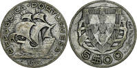 Portugal 5 Escudos Silver, KM:581 -