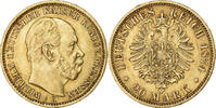 German States 20 Mark PRUSSIA, Wilhelm I, Berlin, Gold -