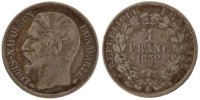 France Franc Coin, Napoleon III, Napoléon III, Paris -