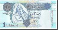 Libya 1 Dinar Banknote, Undated, KM:68a -