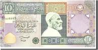 Libya 10 Dinars Banknote, Undated, KM:66 -