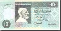Libya 10 Dinars Banknote, Undated, KM:61a -
