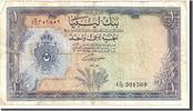 Libya 1 Pound Banknote, Undated, KM:25 -