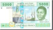 Central African States 5000 Francs Banknote, Undated, KM:209U -