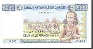 Djibouti 2000 Francs Banknote, Undated, KM:40 -
