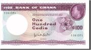 Ghana 100 Cedis Banknote, Undated, KM:9a -