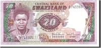 Swaziland 20 Emalangeni 1985 Banknote, KM:12a UNZ 618.75 元  ＋  41.42 元 运费