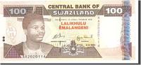 Swaziland 100 Emalangeni 1996 Banknote, 1996-09-06, KM:27A UNZ 735.90 元  ＋  41.42 元 运费