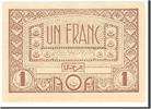 French West Africa 1 Franc Banknote, Undated, KM:34b -