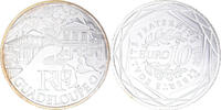 France 10 Euro Paris, Guadeloupe, Silver, KM:1737 -