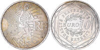 France 10 Euro Paris, Silver, KM:1580 -