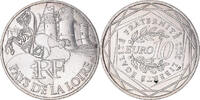 France 10 Euro Pays de la Loire, Silver -