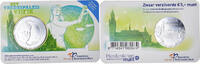 Netherlands 5 Euro 100 years of the PeacePalace. FDC, Silver -