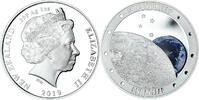 New Zealand Dollar Coin, Space Pioneers.BE, Silver -