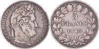 France 5 Francs Coin, Louis-Philippe, Lille, Silver -