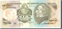 Uruguay 100 Nuevos Pesos Banknote, Undated, KM:62a -