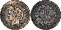 France 10 Centimes Coin, Cérès, Paris, Bronze, KM:815.1 -